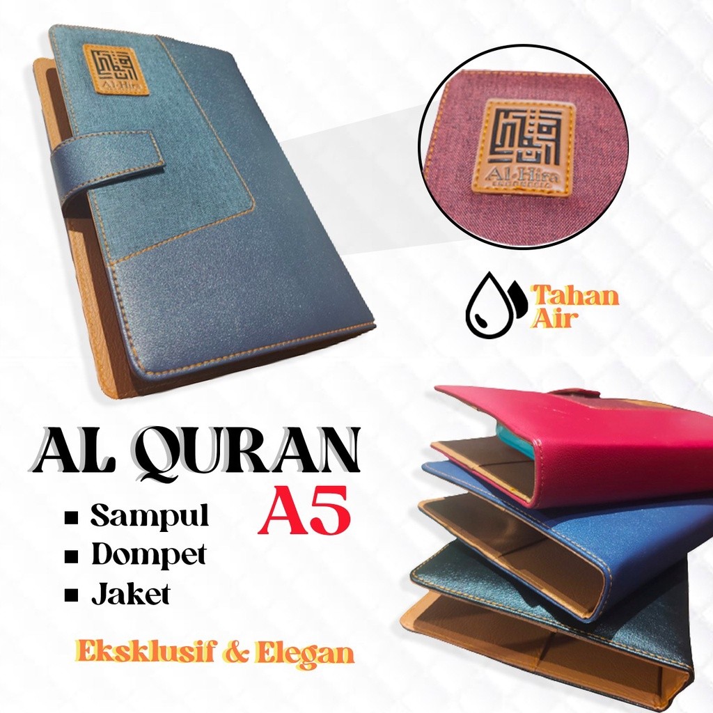 

Promo Cover Dompet Jaket Sampul Quran Agenda A5 (15x21)