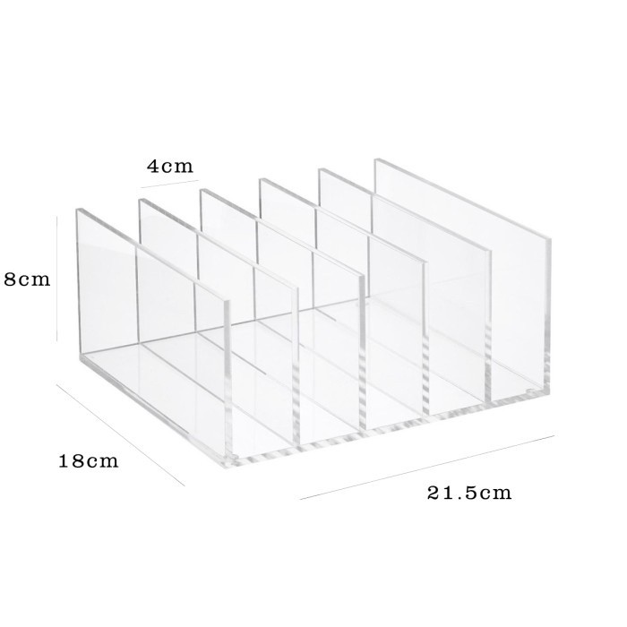 

Acrylic Book Divider - Stand Penahan Pembatas Sekat Buku Akrilik
