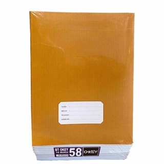 

Buku Tulis KIKY OKEY Isi 58 Lembar 10 Buku Tulis Sampul Coklat Ukuran Kwarto