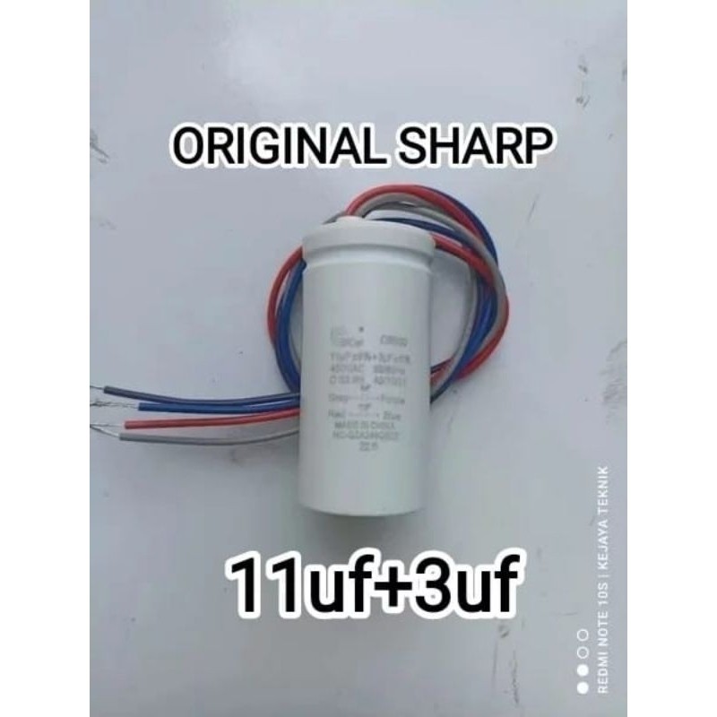 KAPASITOR MESIN CUCI SHARP ORIGINAL