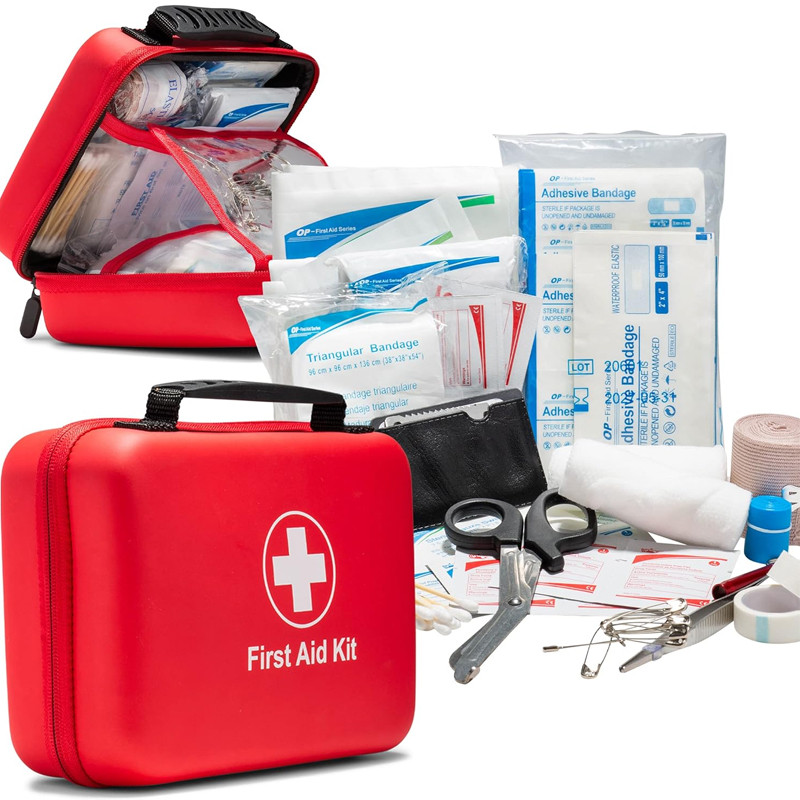 Portable First Aid Kit For Outdoor Adventures, Hiking, Car Traveling, And Camping (First Aid Kit