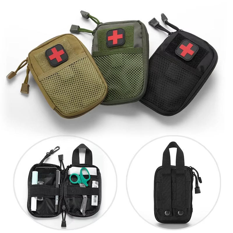 Medical Bag First Aid Kit Empty Bag Emergency Medical Kit Camping Safari Outdoor Edc Pocket Wallet