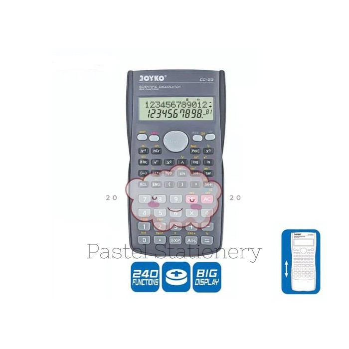 

Calculator Scientific Joyko CC-23 - Kalkulator Joyko Scientific CC-23 WE!!