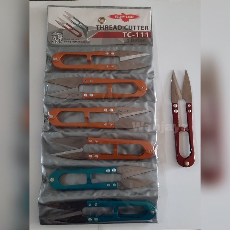 

Gunting catrek / cekris / potong benang / Thread cutter besar Golden Eagle TC-111 (1 lusin) WE!!