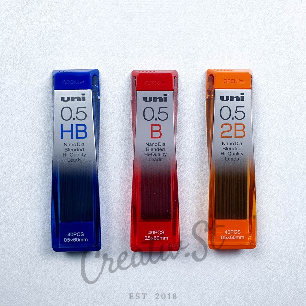 

Uni Nano Dia Isi Pensil Mekanik Pencil Lead 0.5 Mm 40 Lead WE!!!