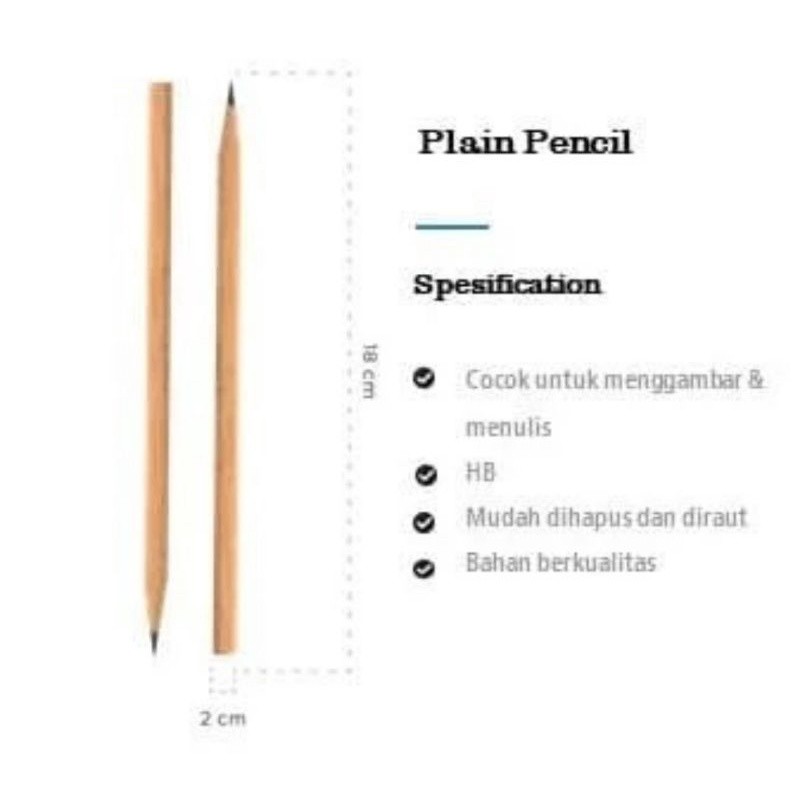 

pensil kayu untuk gift hotel/pinsil kayu serut hotel isi 100 WE!!!