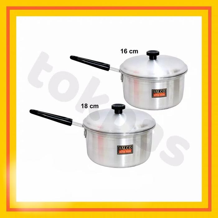 Panci Masak Mie / Panci Gagang / Panci Susu Halco 16Cm 18Cm #Gratisongkir