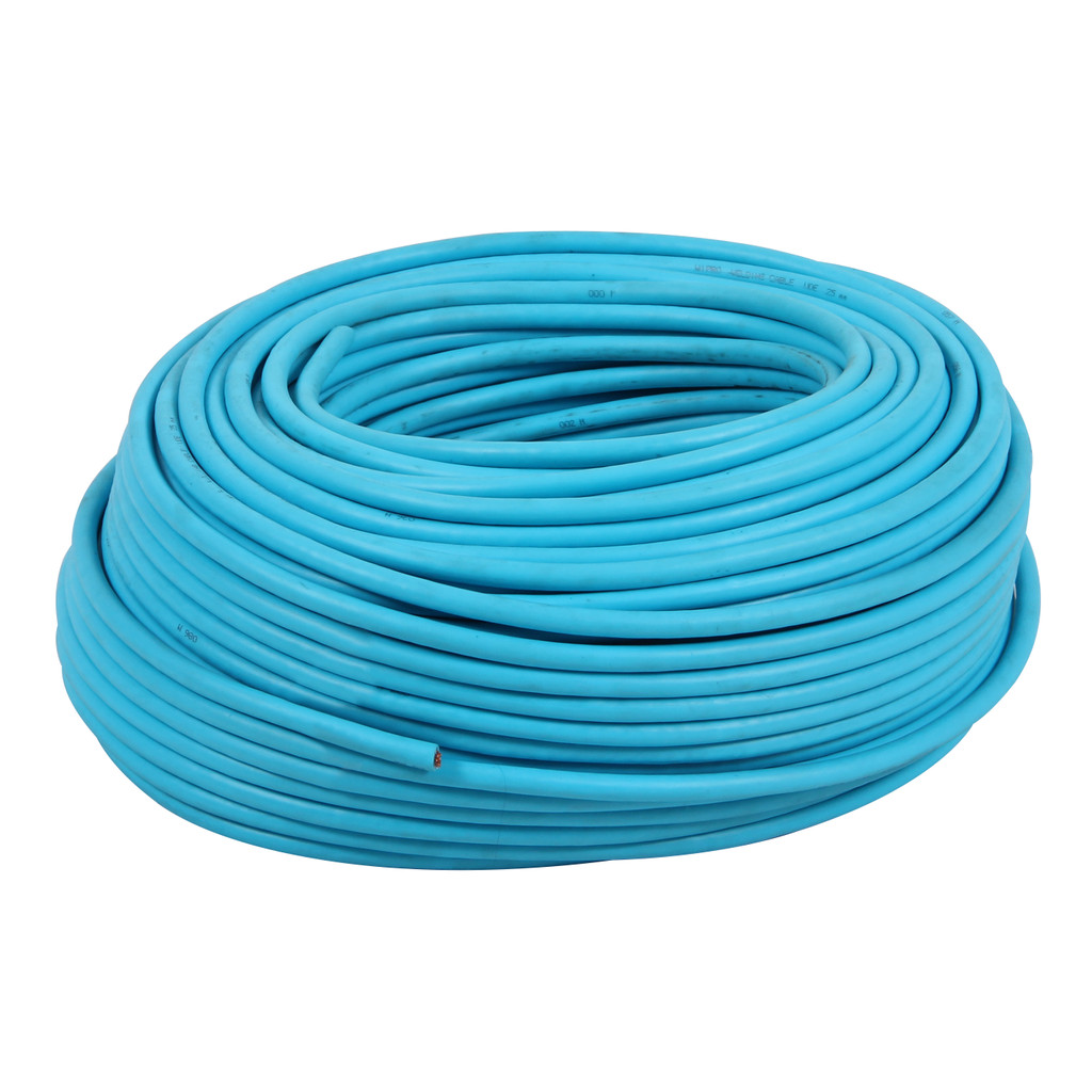 Kabel Las Full CU (25Kg) 25mmx100M w/Line Mtr 35mmx100M w/Line Mtr 50mmx100M w/Line Mtr 70mmx100M w/