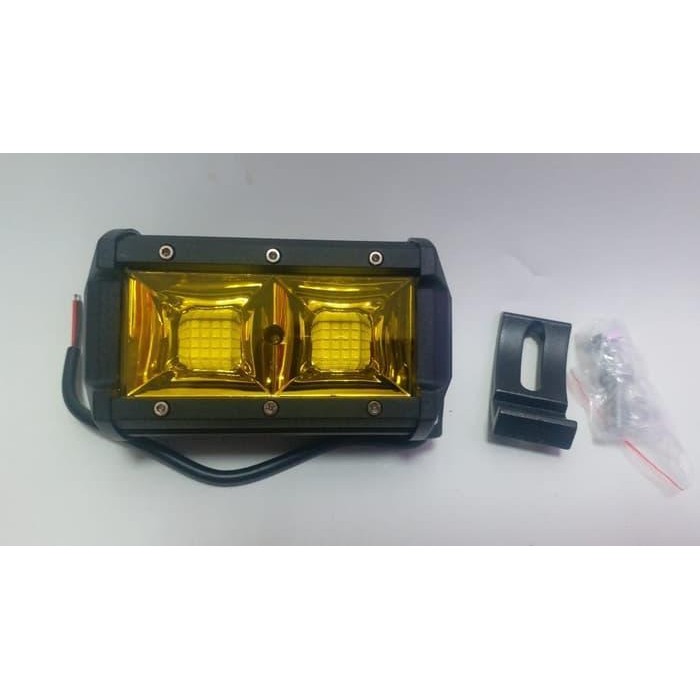 LAMPU KABUT TEMBAK SOROT JARAK JAUH LED MOTOR MOBIL KUNING 60 W A131