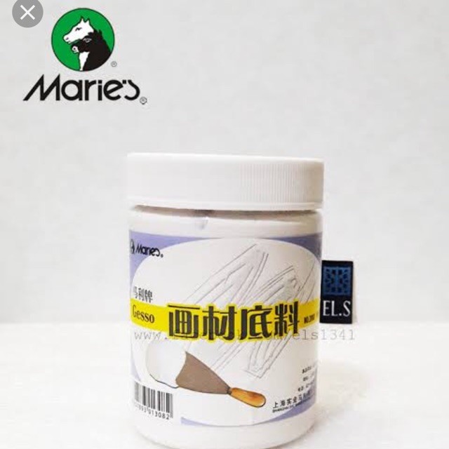 

Gesso maries 500 ml dasar kanvas