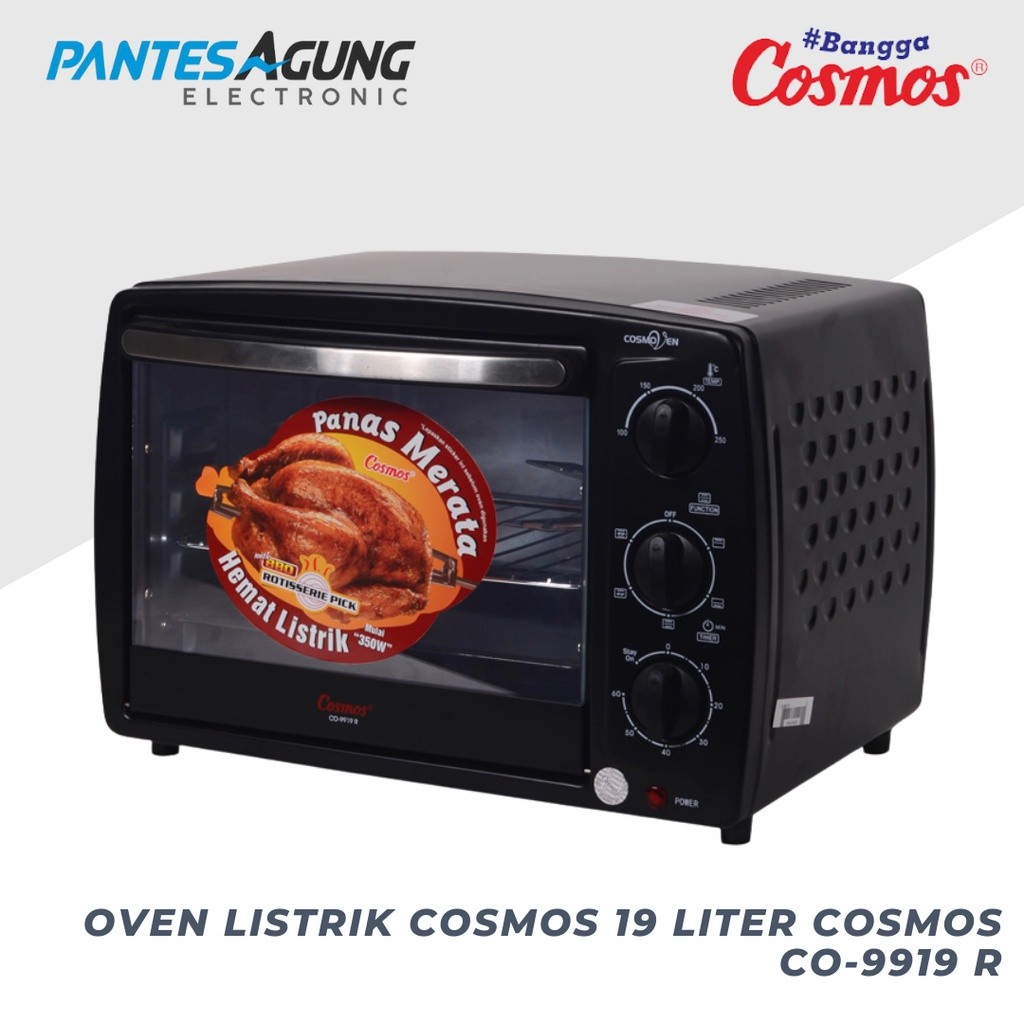 OVEN LISTRIK COSMOS 19 LITER Cosmos CO-9919 R