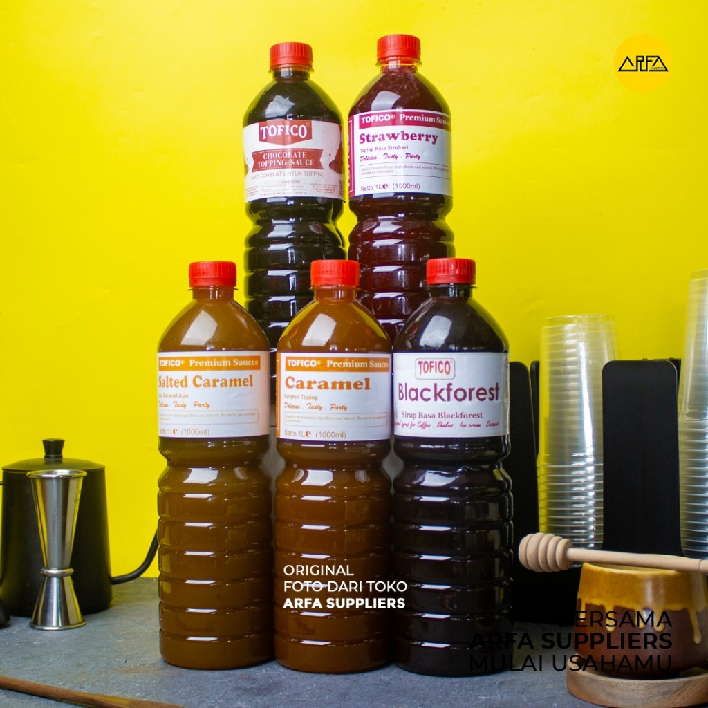 

Topping Sauce Tofico All Variant 1liter