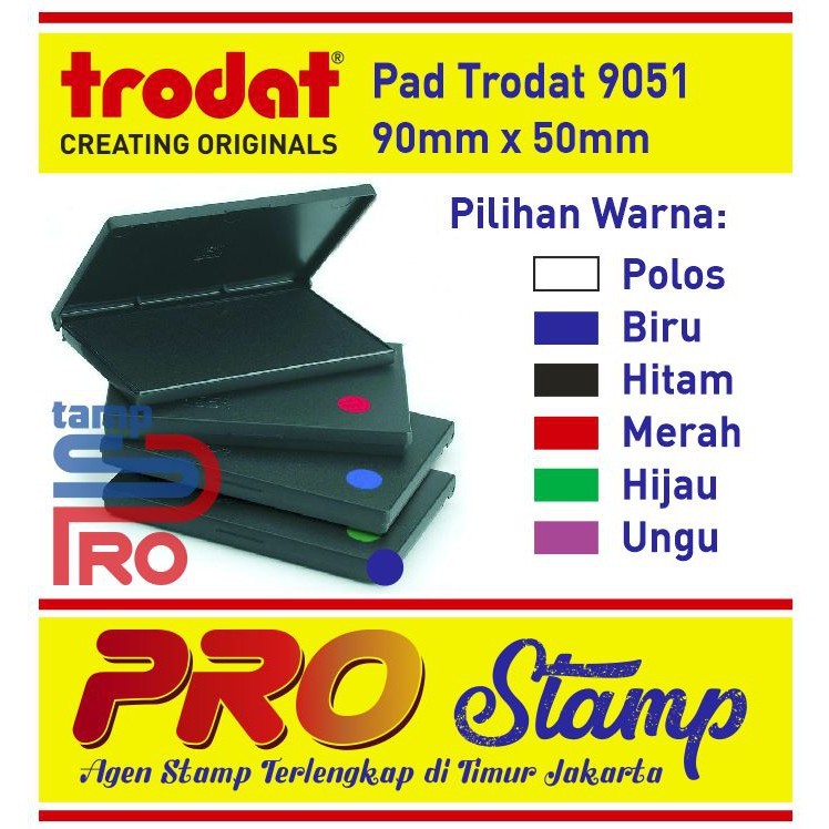 

Bak / Bantalan Stempel Trodat 9051 WE!!
