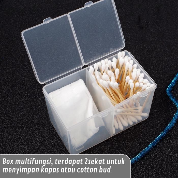Kotak serbaguna Transparan sekat 10 bahan plastik/Box 28kolom hiasan NailArt