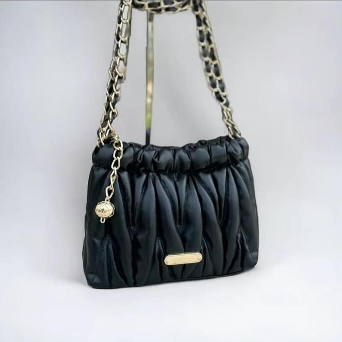 Tas Wanita Tas Slempang wanita Korea Terbaru - Tas Handbag Wanita irianaTerbaru - Hitam mewah muat b