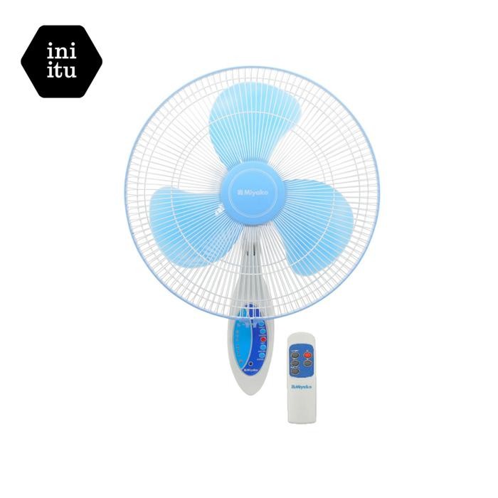 JTTOP" [ MIYAKO ] KIPAS ANGIN TEMBOK MIYAKO 1689 RC + REMOTE