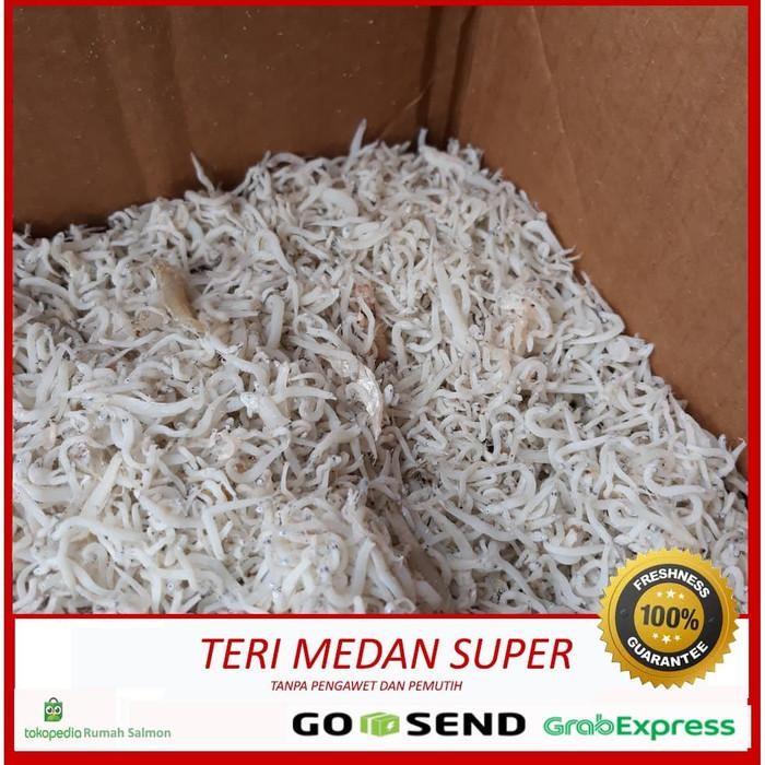 

SALE !!! TERI NASI MEDAN SUPER PREMIUM 500 GR (ASLI MEDAN TANPA PENGAWET.) READYY
