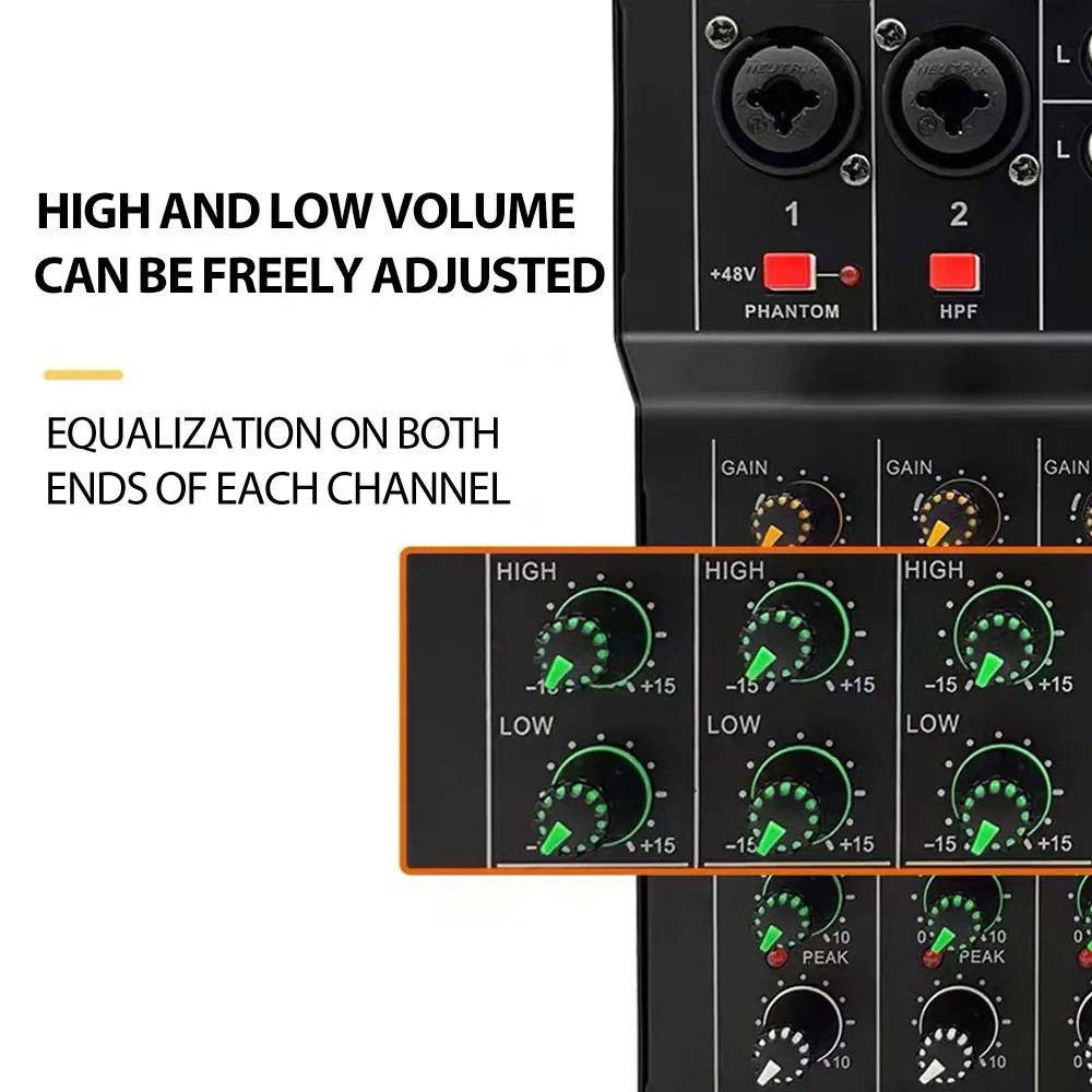 MICO Mixer 4 chanel /mixer audio/Professional mixer 4 chanel murah/mixer mini/Soundcard USB