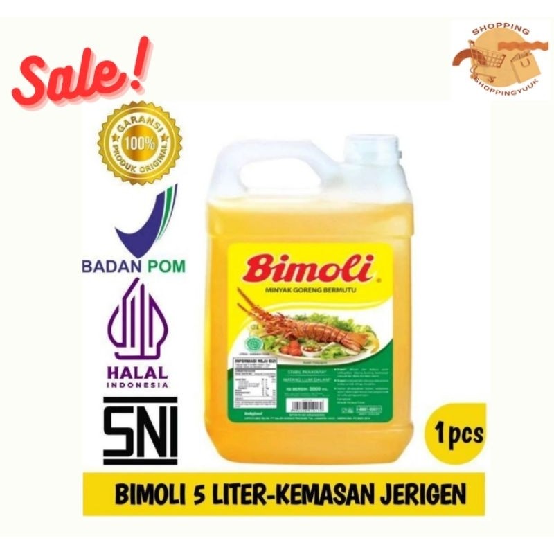 

Bimoli Minyak Goreng 5 Liter