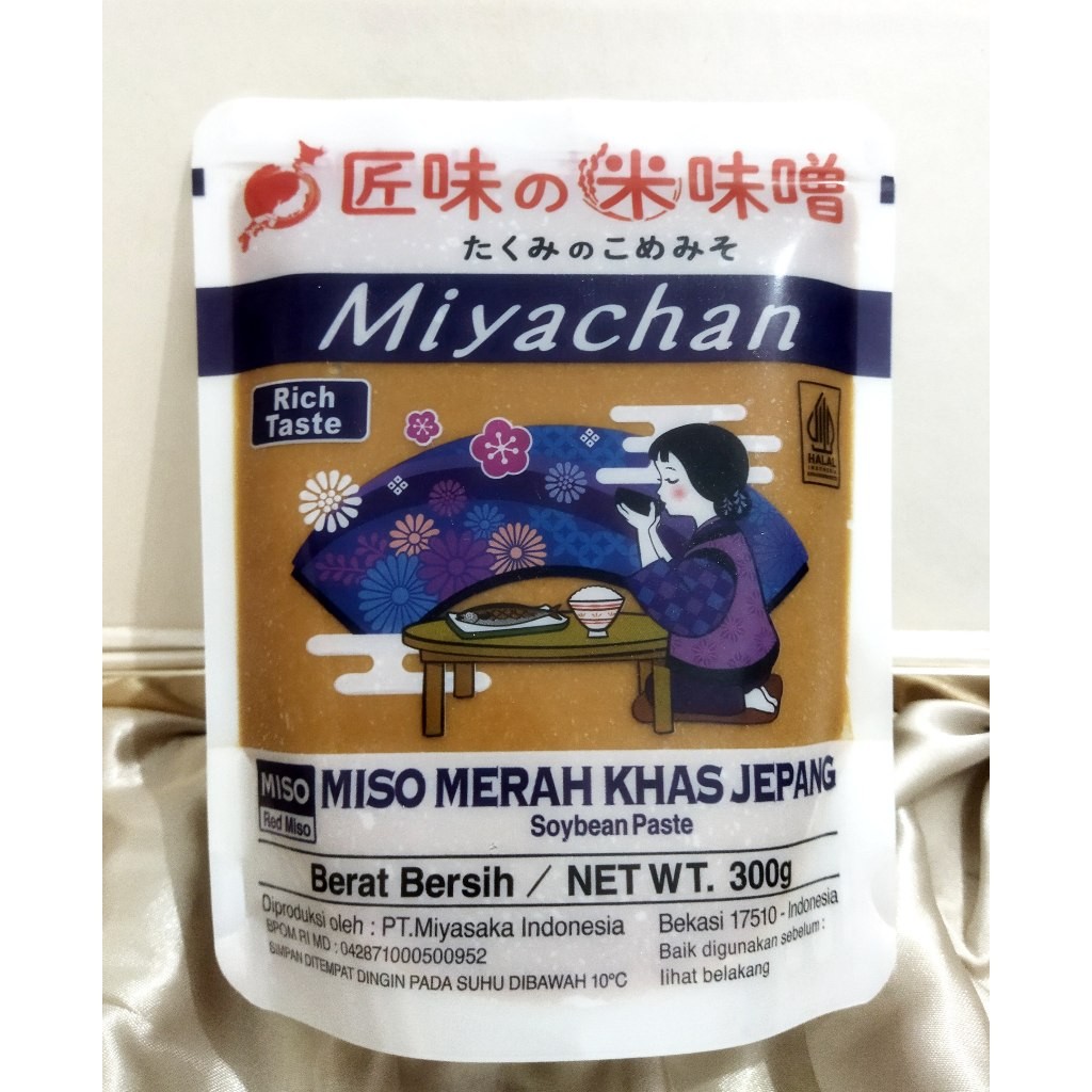

Yachan O Merah Jepang Tauco Ala Jepang Japanee Red Oybean Pate 300G Halal
