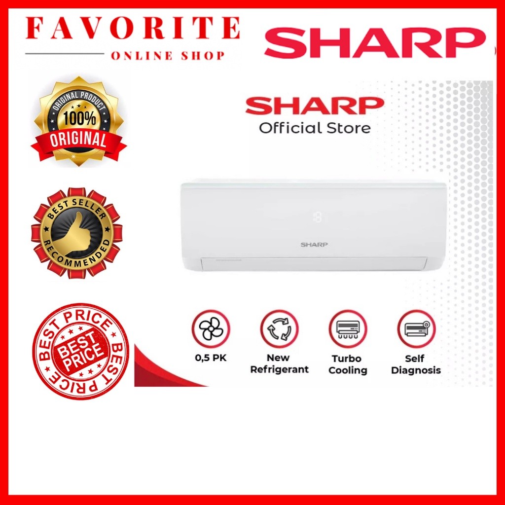 AC SHARP 1/2 PK AH-A5UCY / AH-A5UCYN