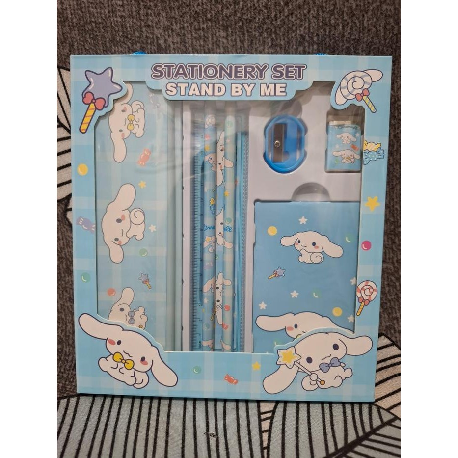 

Pensil Set 7 in 1 Sanrio Cinnamoroll Kuromi Melody / Stationery Set 7 in 1 / Alat Tulis Anak Lengkap
