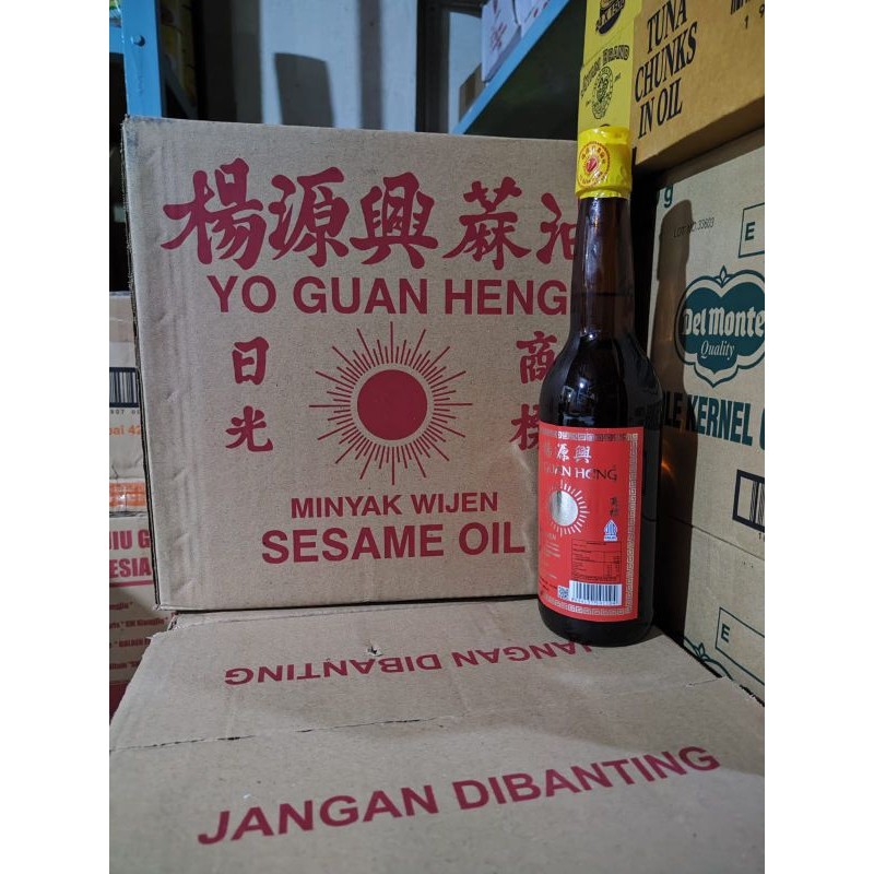 

MINYAK WIJEN MATAHARI FULL YO GUAN HENG 620ML PER DUS ISI 12