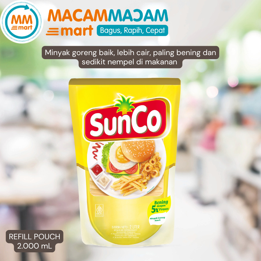 

SunCo Minyak Goreng Refill 2L