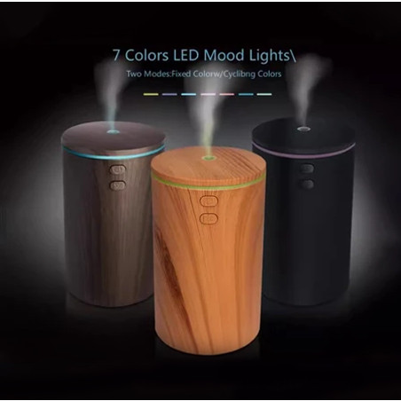 USB Car Diffuser Humidifier Ultrasonic Tanpa Stik Kapas Untuk Mobil Essential Oil Aromaterapi