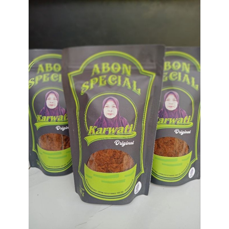 

Abon Ayam Special Karwati original pouch / Abon ayam / temen makan / Temen Makan Nasi WE!!