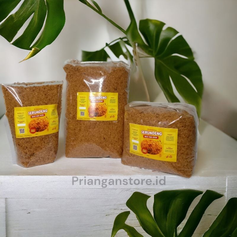 

Serundeng Kelapa 1 Kg PEDAS srundeng Kering Cap Koki Rasa Ayam Gurih Asli Ciamis 500gr WE!!