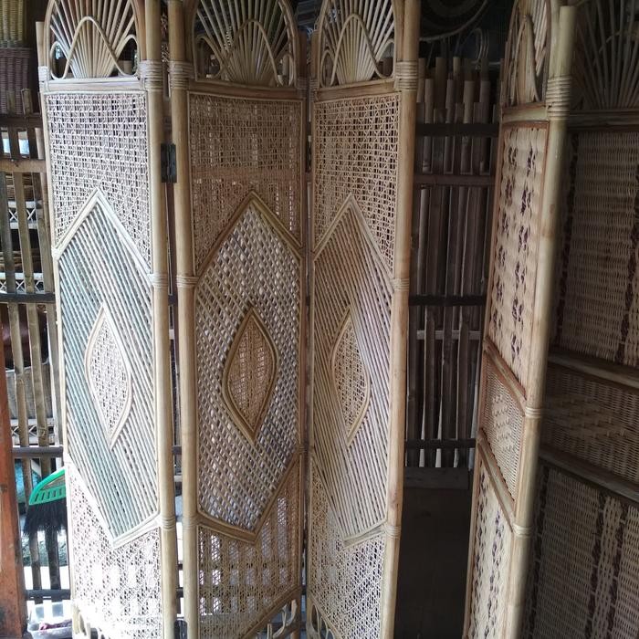 Pembatas Ruangan Rotan