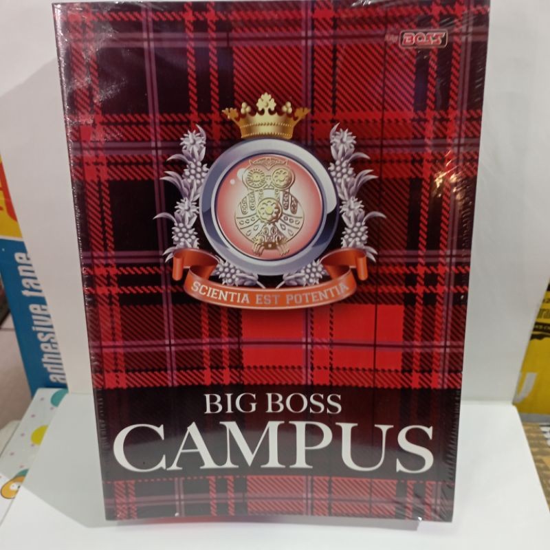 

BUKU TULIS CAMPUS BIG BOSS isi 50 lembar ( 10 buku ) / pack