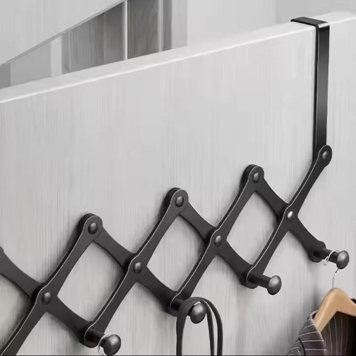 Goland Gantungan Baju Belakang Pintu Dinding 7 Hook Modern Cat Style