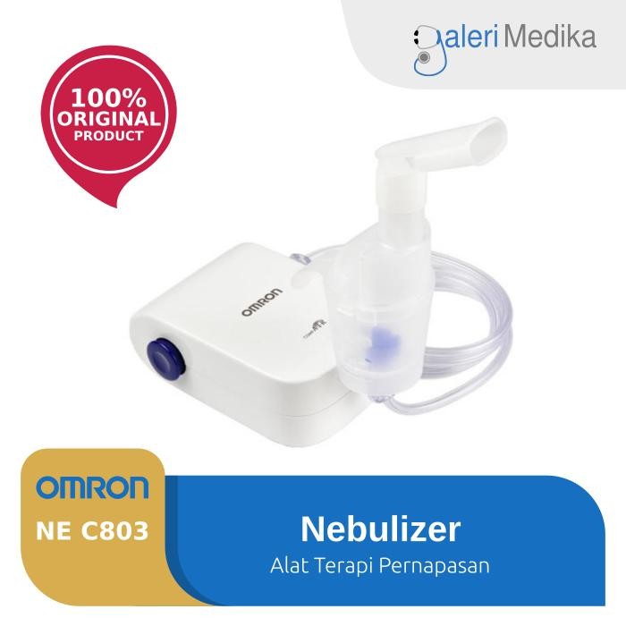 Nebulizer Omron NE-C803 Untuk Anak Termurah Murah Bagus Original Terbaru S2L0 Alat Uap Gratis Ongkir