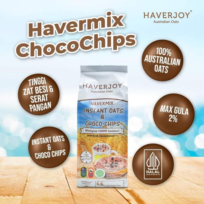 

JTTOP" HAVERJOY INSTAN OATS & CHOCO CHIPS 1KG