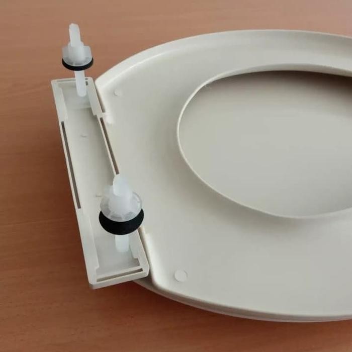 tutup closet duduk / toilet toto' Ina' American standart ( pink )