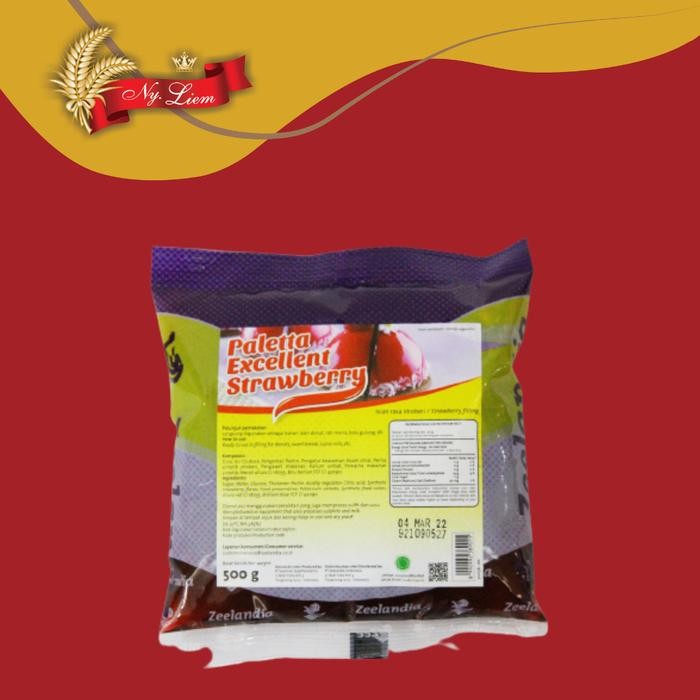 

JTTOP" PALETTA EXCELLENT STRAWBERRY FILLING 500GRAM