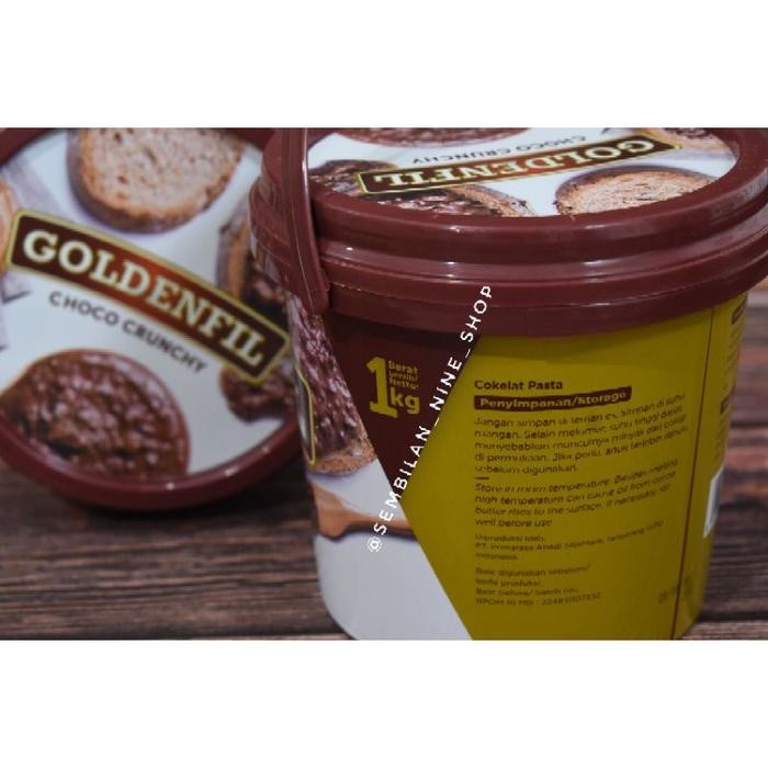 

JTTOP" GOLDENFIL CHOCO CRUNCHY 1 KG SELAI COKELAT GARING RENYAH