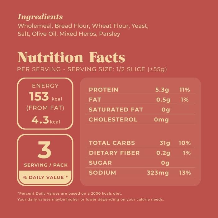 

JTTOP" FOCACCIA - FRESHLY BAKED BY ORIGIN BAKERY