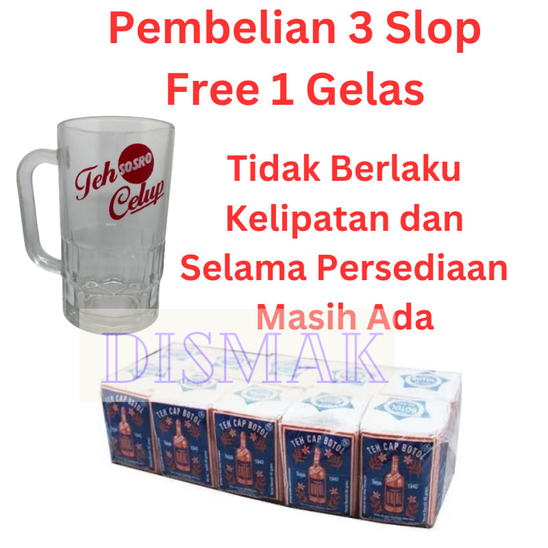 

Teh cap Botol Biru 10 x 40 gram