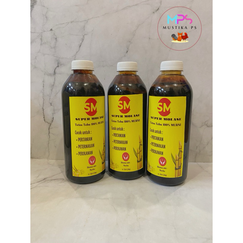 Happygardens Super Molase Tetes Tebu 100% Murni