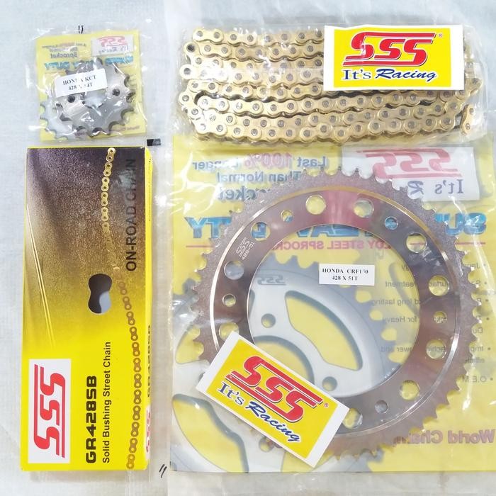 Gear set SSS Honda CRF 150L / Gearset CRF / Girset CRF SSS 48