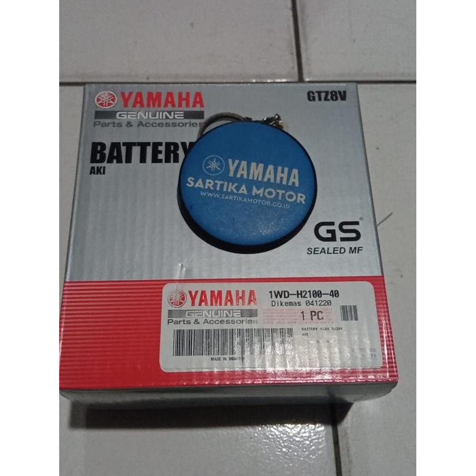 Original Battery Assy GTZ8V Yamaha Xmax ( Khusus Gojek )