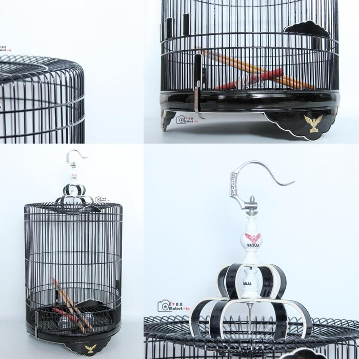 Murni Petshop - Sangkar Kandang Burung Murai Radja No 1 No 2 Original Grab Gosend Saja