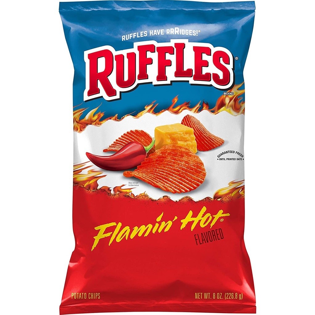 

RUFFLES FLAMIN' HOT 6.5 OZ TERLARIS