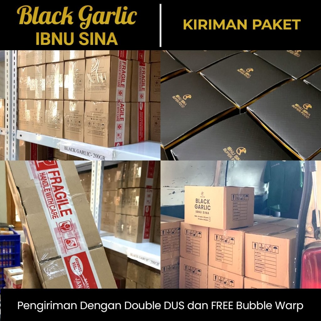 (BAWANG TUNGAL) BAWANG HITAM BLACK GARLIC IBNU SINA/ SOLO BLACK GARLIC BAWANG LANANG HITAM TUNGGAL