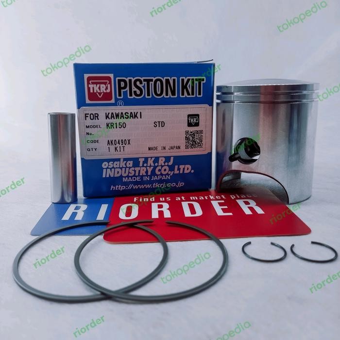 piston TKRJ Kawasaki Ninja pin 15 ori Japan
