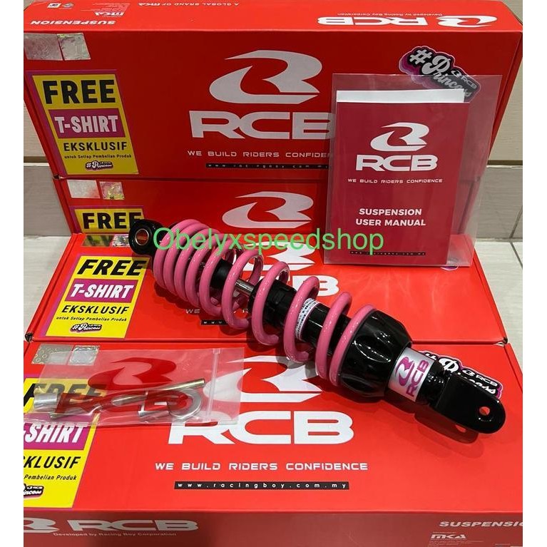Shockbreaker Shock RCB A2 Pink Series 305mm 330mm