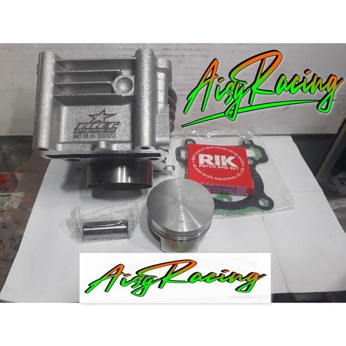 Blok Piston Forged BRT Bore Up MIO SPORTY 58mm Cast Iron 58 mm 153cc
